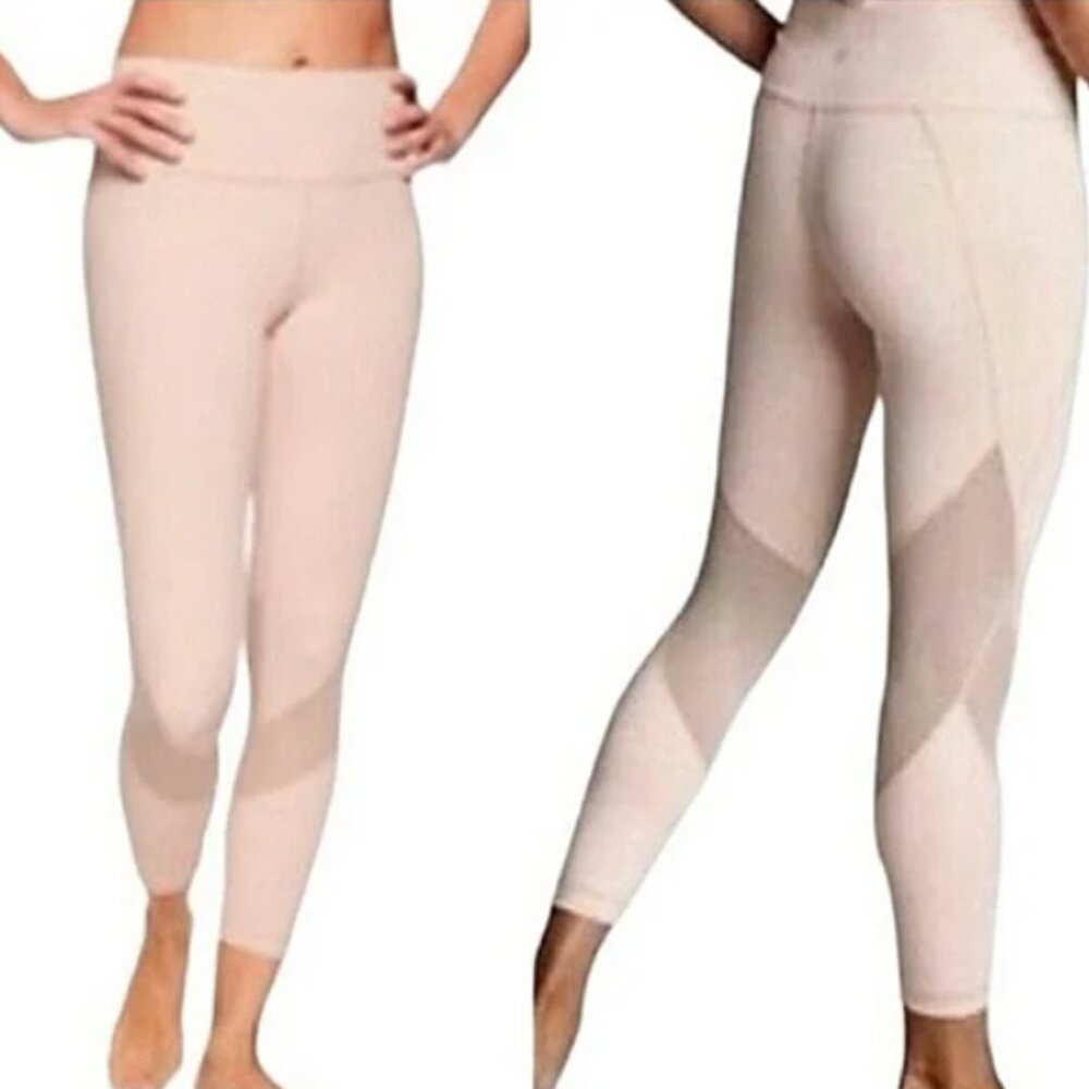 Athleta Bellerina Eclipse Mesh Leggings Medium